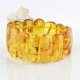Insect Yellow Baltic amber bracelet